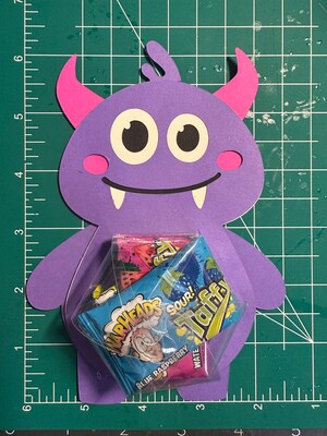 Candy Holder, Halloween candy holder, monster candy holder for Halloween. Monster candy holder. - image1